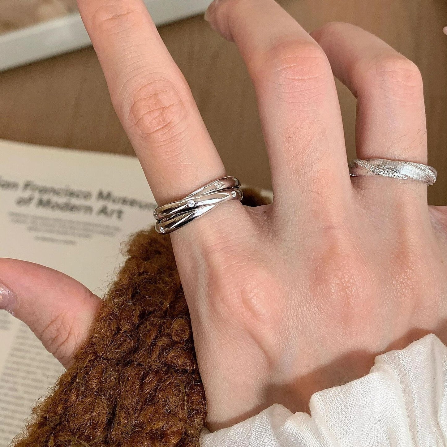 Trinity Ring - S925 Sterling Silver