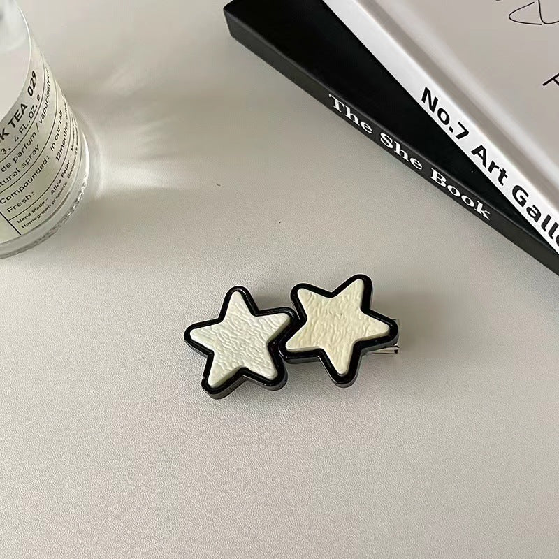 Twin Stars Hair Clip