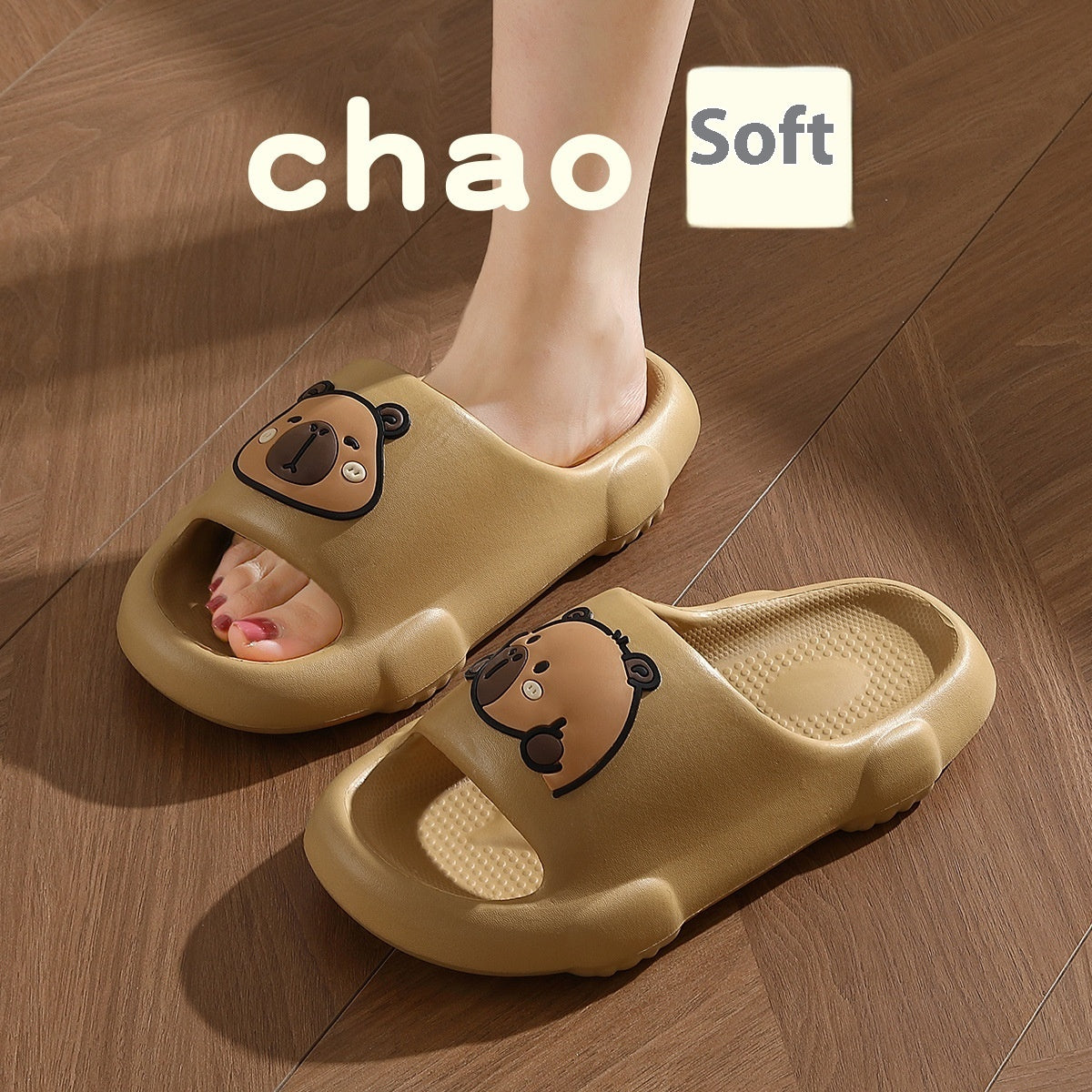 Capybara Slippers