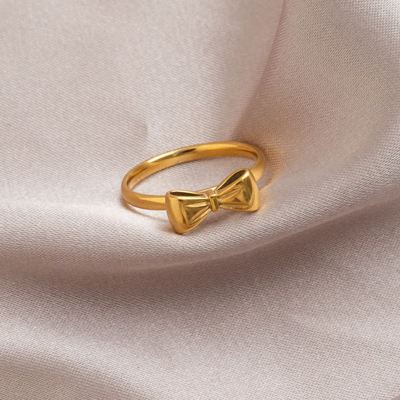 Exquisite Bow Ring