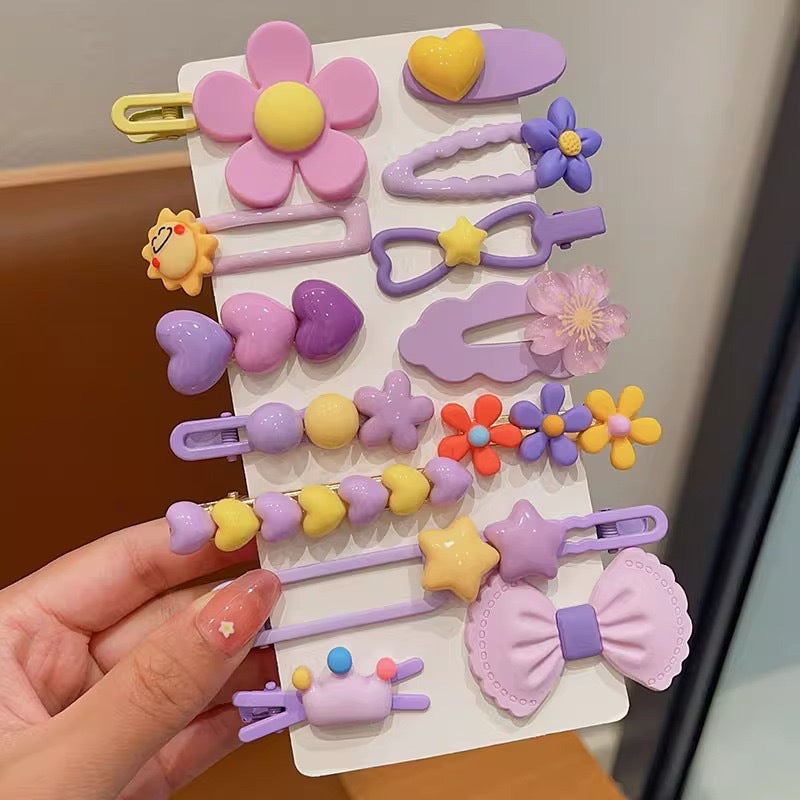 Pastel Kawaii Bow Hair Clips
