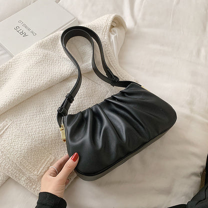 Pleated Cloud Shoulder Bag