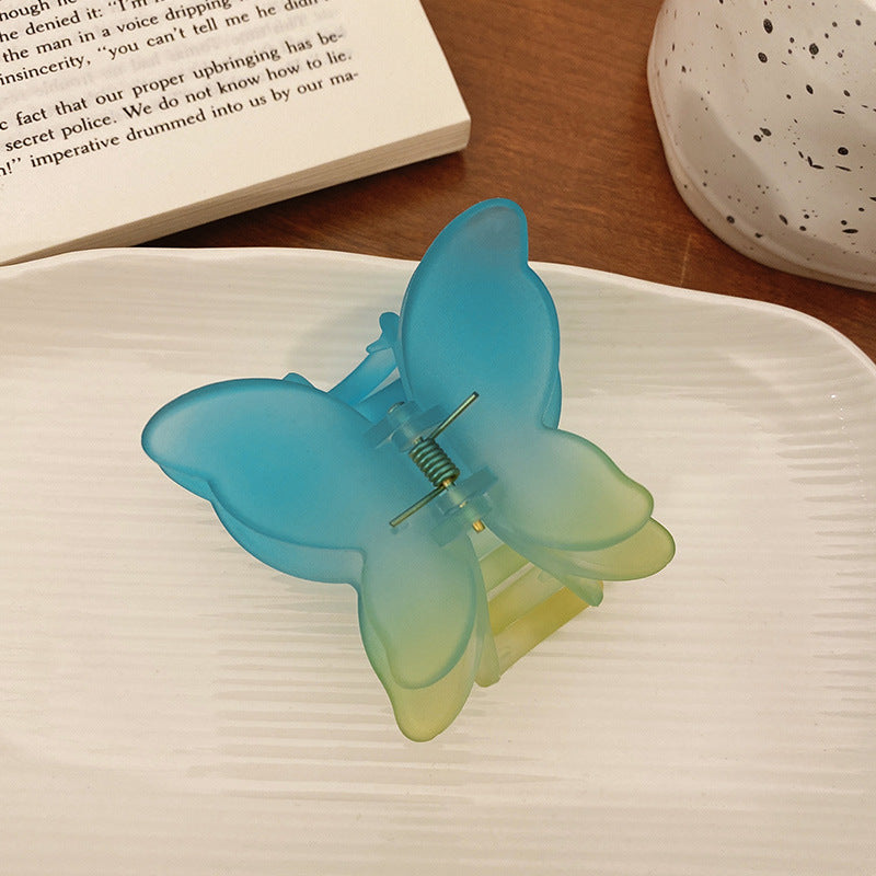 Gradient Butterfly Hair Clip