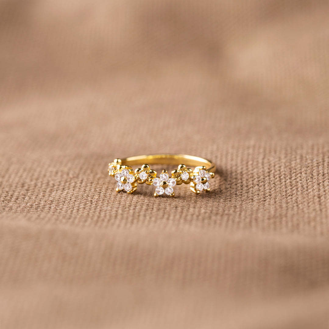 Daisy Ring - Sterling Silver