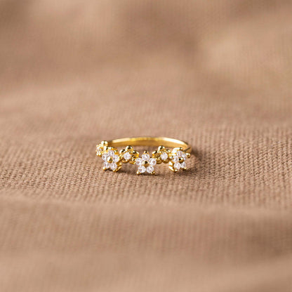 Daisy Ring - Sterling Silver