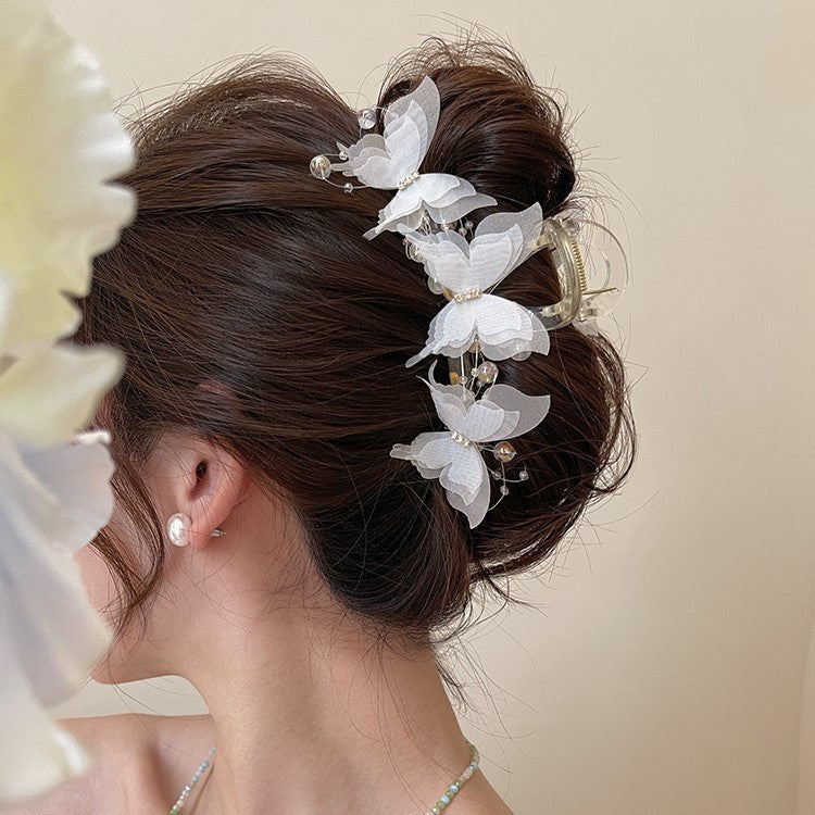 Sheer Butterfly Hair Clip