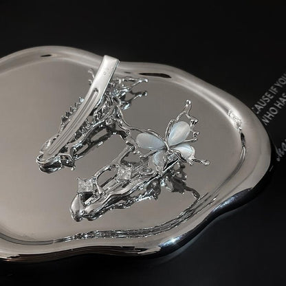 Opal Butterfly Barrette