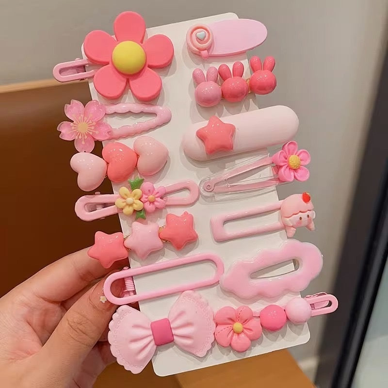 Pastel Kawaii Bow Hair Clips
