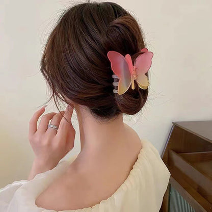 Gradient Butterfly Hair Clip