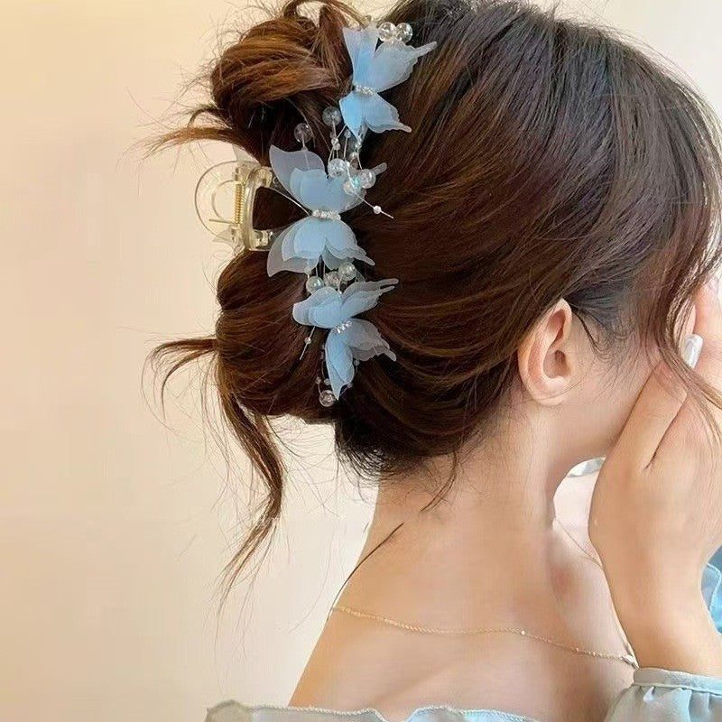 Sheer Butterfly Hair Clip