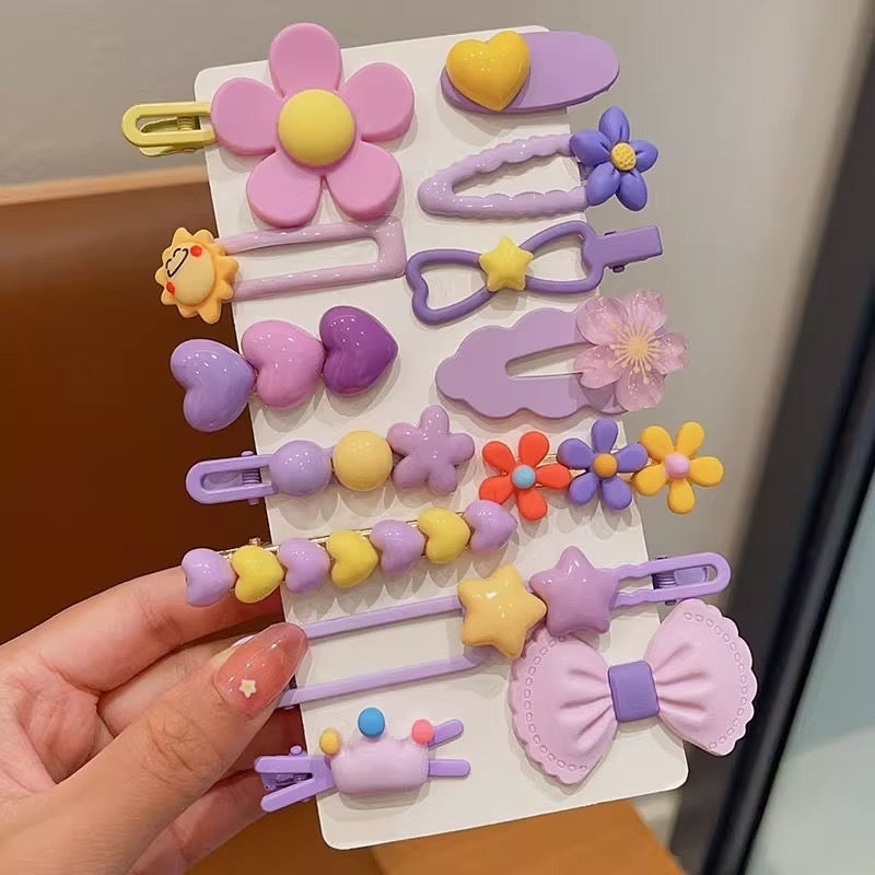 Pastel Kawaii Bow Hair Clips