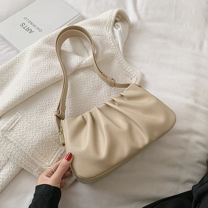 Pleated Cloud Shoulder Bag