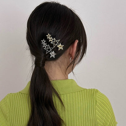 Five-Pointed Star Barrette