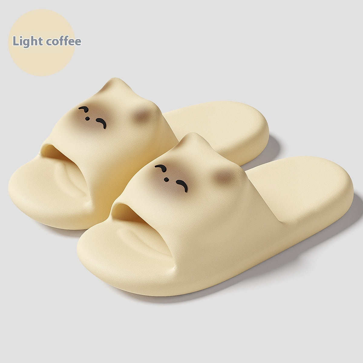 Toasted Marshmallow Cat Slippers