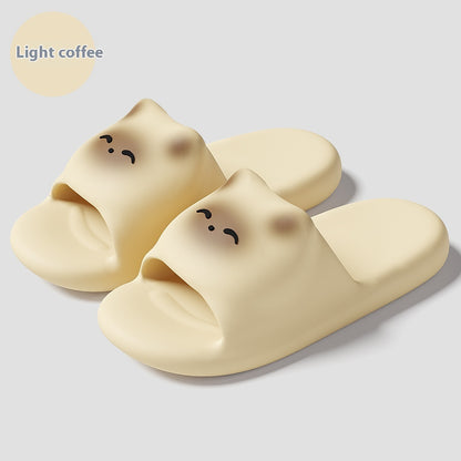 Toasted Marshmallow Cat Slippers