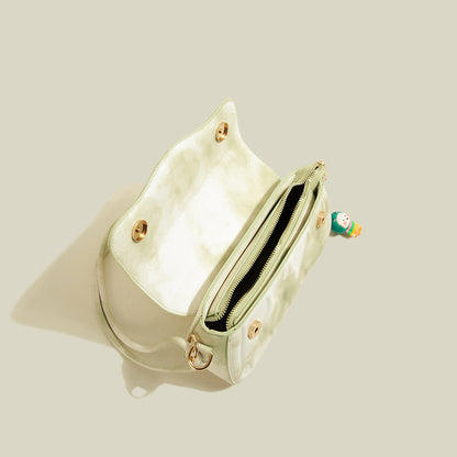 Marble Pastel Wave Single Shoulder Crossbody Bag