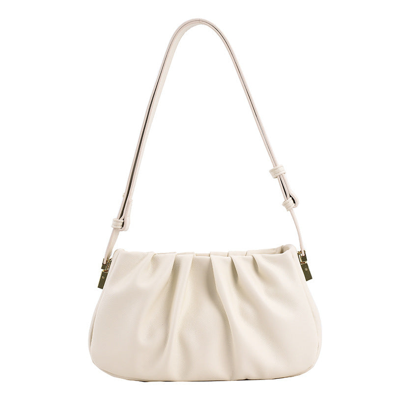 Pleated Cloud Shoulder Bag
