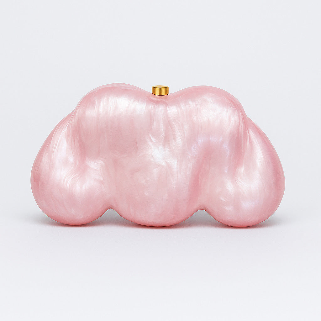 Marble Cloud Clutch