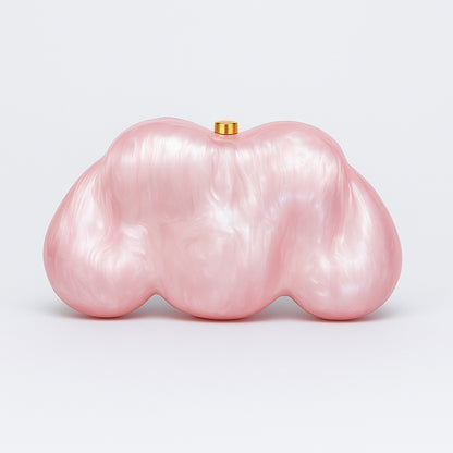 Marble Cloud Clutch