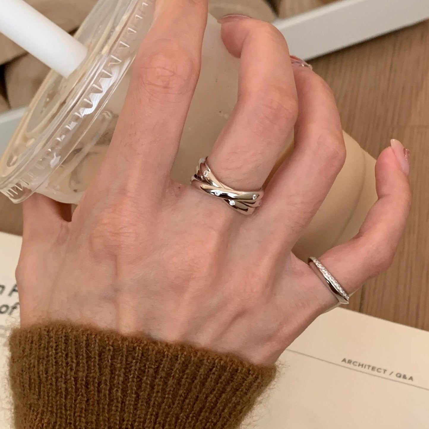 Trinity Ring - S925 Sterling Silver