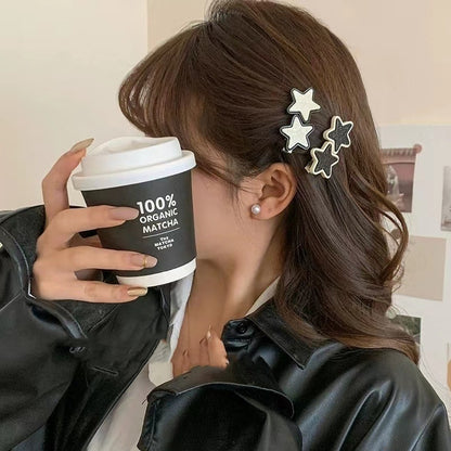 Twin Stars Hair Clip