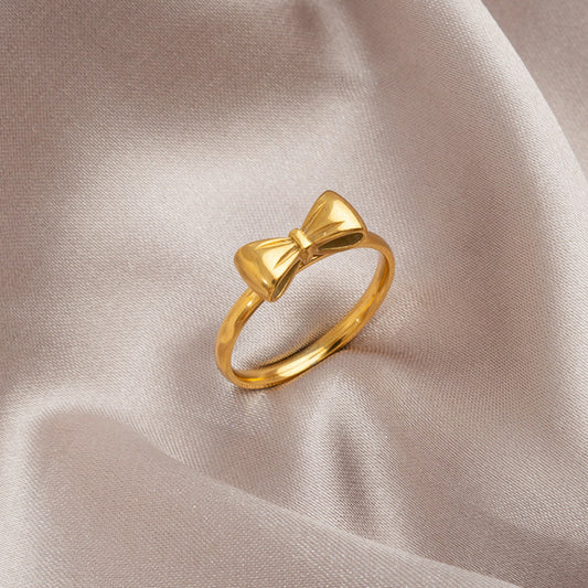 Exquisite Bow Ring