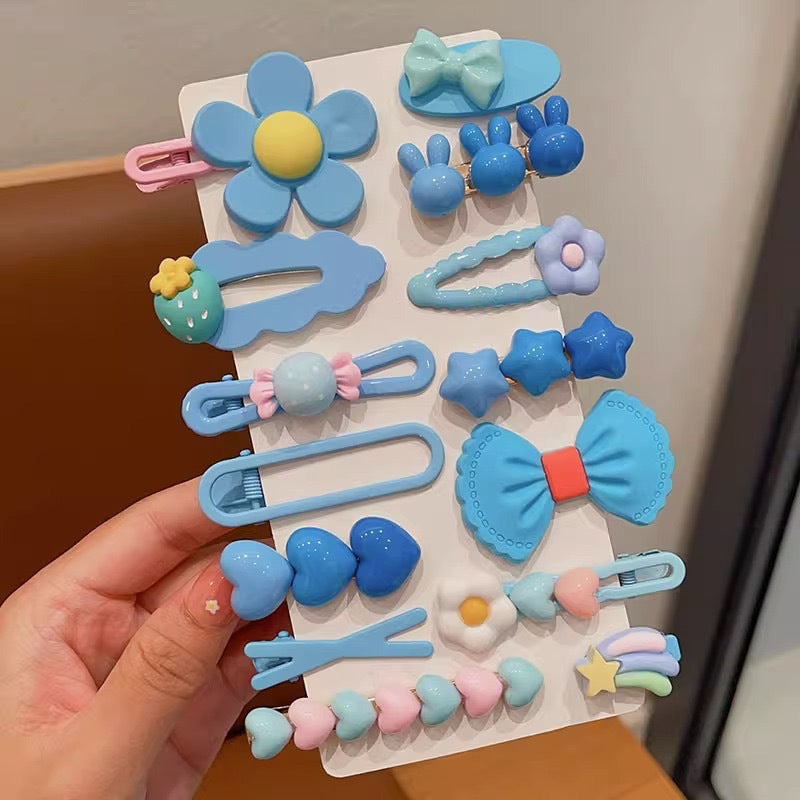 Pastel Kawaii Bow Hair Clips