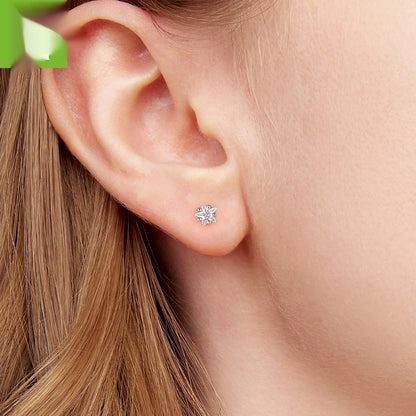 Twinkling Stars Stud Earrings - S9 Sterling Silver
