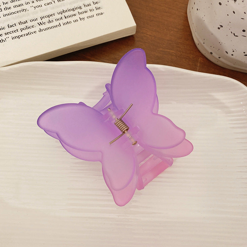 Gradient Butterfly Hair Clip