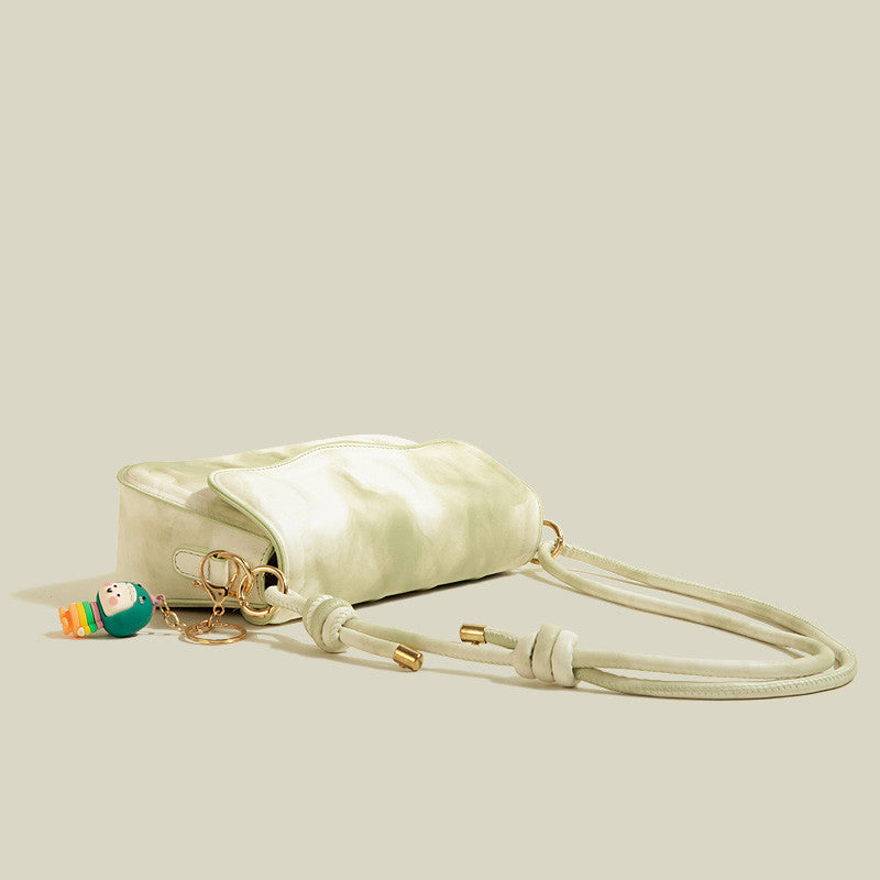 Marble Pastel Wave Single Shoulder Crossbody Bag