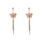 Butterfly Earrings - 925 Silver Needle