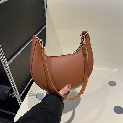 Minimalist Crescent Shoulder Bag