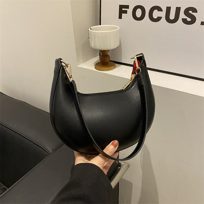 Minimalist Crescent Shoulder Bag