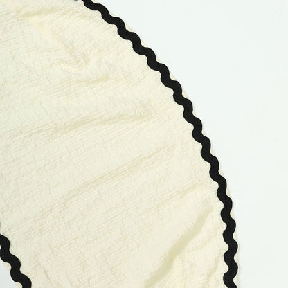 Strapless Tube Top & Flared Ruffle Skirt Set - 2-Piece