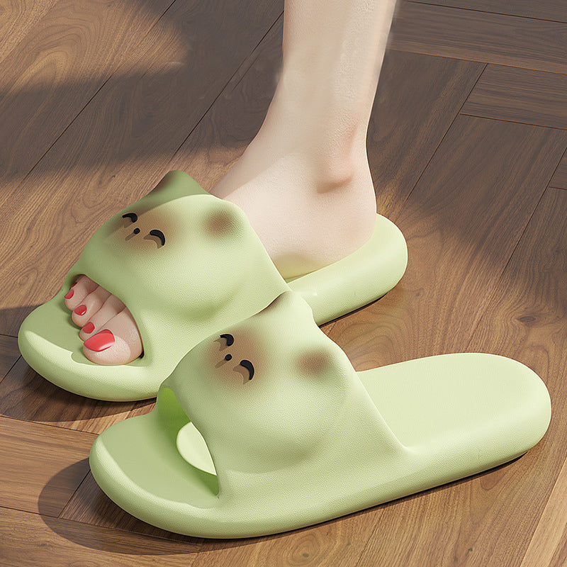 Toasted Marshmallow Cat Slippers