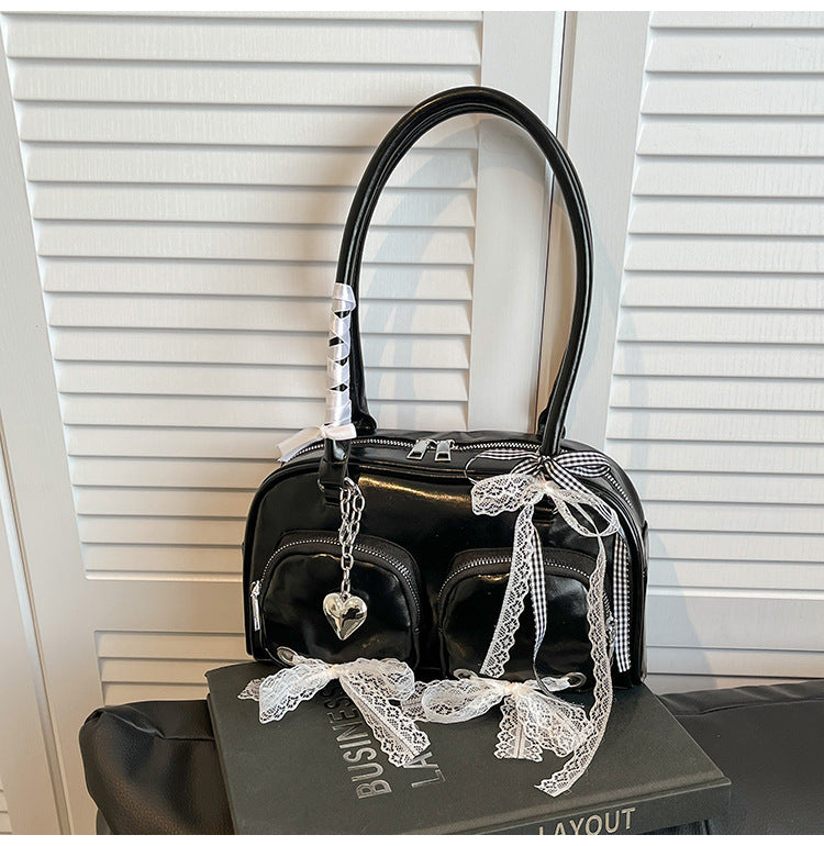 Versatile Casual Long Strap Shoulder Bag