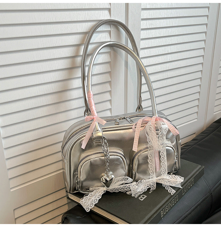 Versatile Casual Long Strap Shoulder Bag