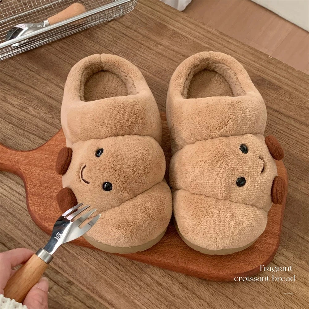 Plushie Loaf of Bread Slippers