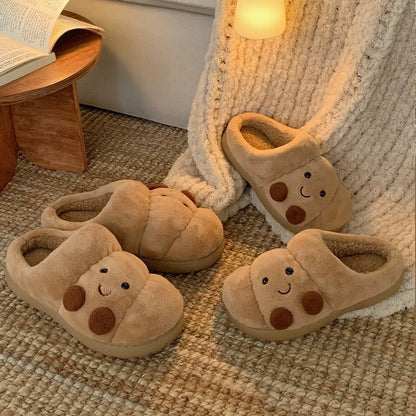 Plushie Loaf of Bread Slippers