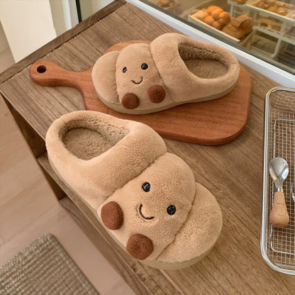 Plushie Loaf of Bread Slippers