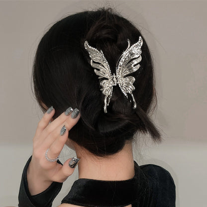 Liquid Metal Butterfly Hairpin