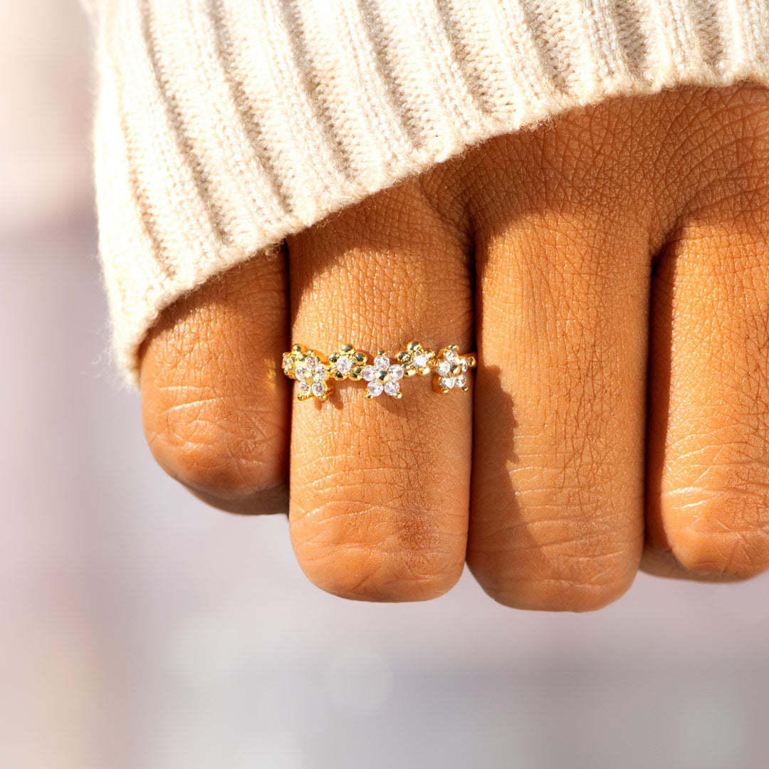 Daisy Ring - Sterling Silver