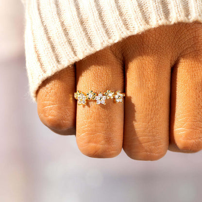 Daisy Ring - Sterling Silver