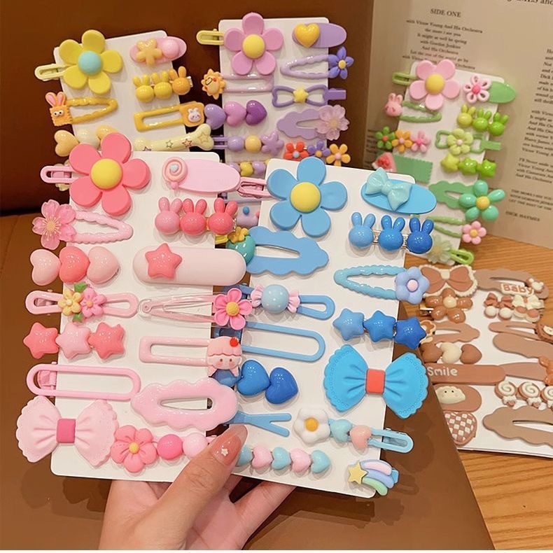Pastel Kawaii Bow Hair Clips