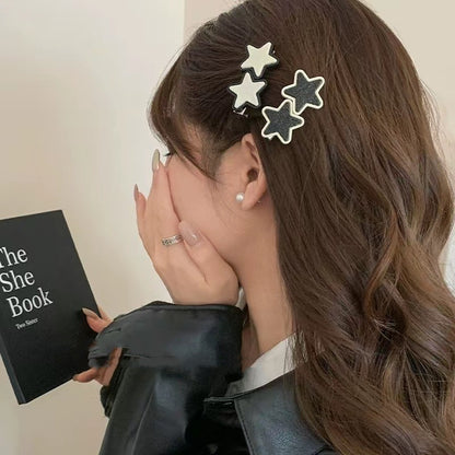Twin Stars Hair Clip