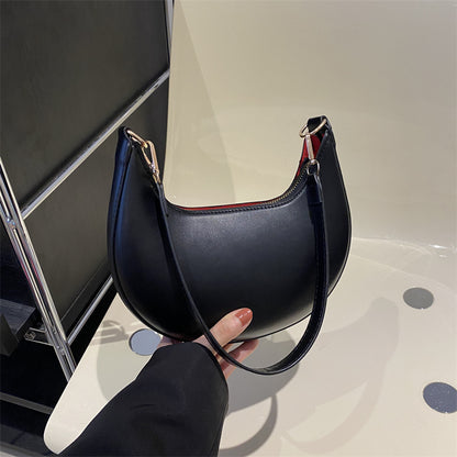 Minimalist Crescent Shoulder Bag
