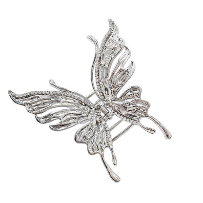 Liquid Metal Butterfly Hairpin