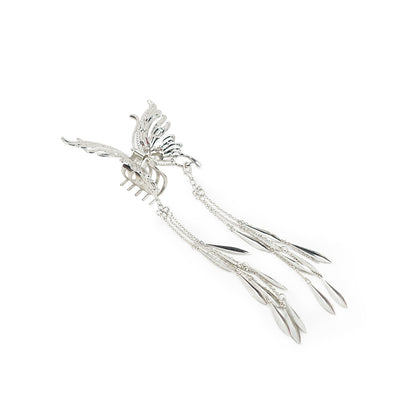 Hollow Butterfly Tassel Barrette