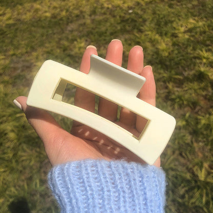 Minimalist Frosted Shark Hair Clip