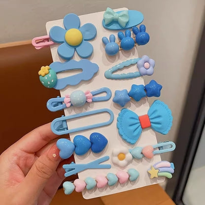 Pastel Kawaii Bow Hair Clips